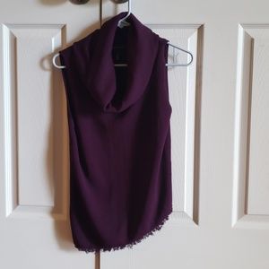 Robert Rodriquez plum cowl neck sweater M
